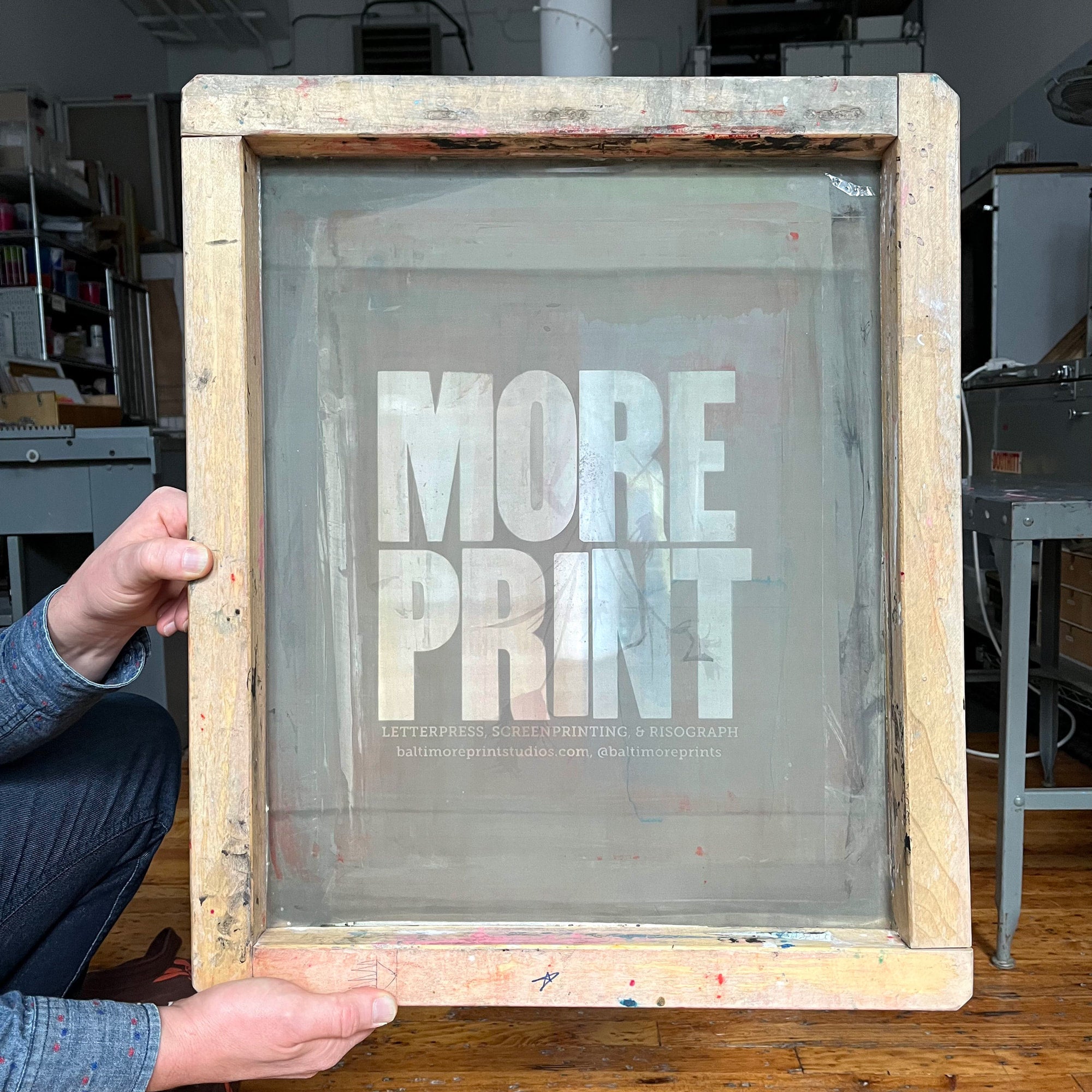 Print & Press Shop & Studios  Screenprint Swoon • Letterpress